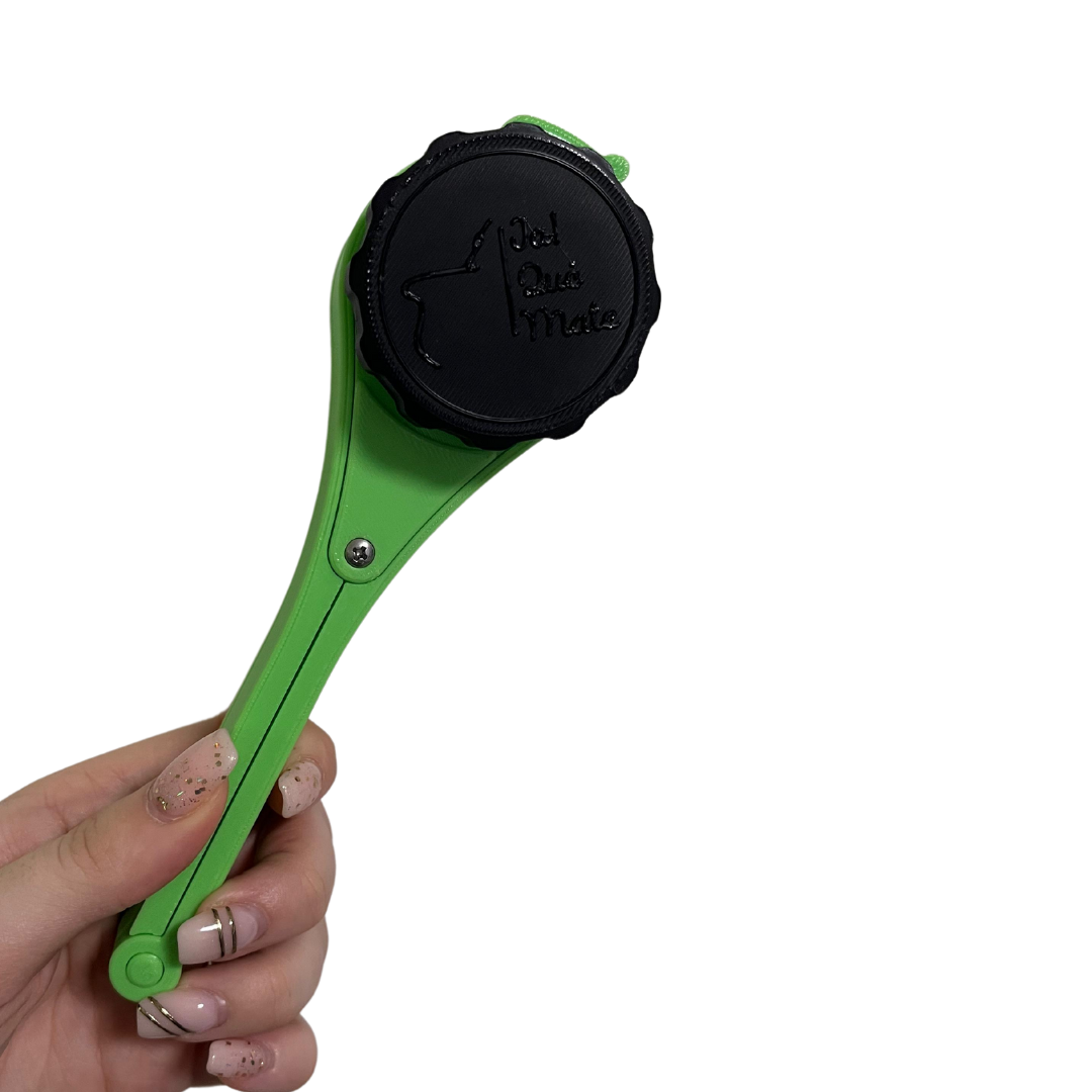 CLIP MATERO CON RELIEVE - CLIP COLOR VERDE