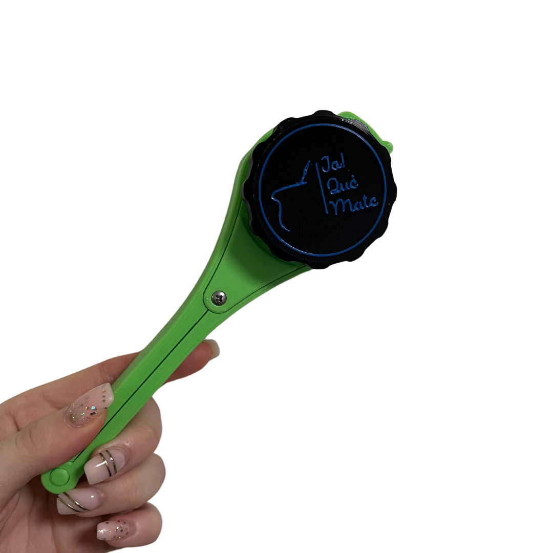 CLIP MATERO CON RELIEVE - CLIP COLOR VERDE