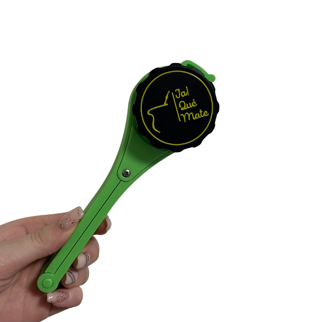 CLIP MATERO CON RELIEVE - CLIP COLOR VERDE