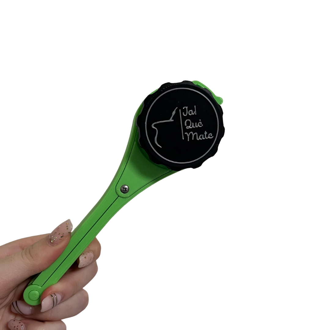 CLIP MATERO CON RELIEVE - CLIP COLOR VERDE