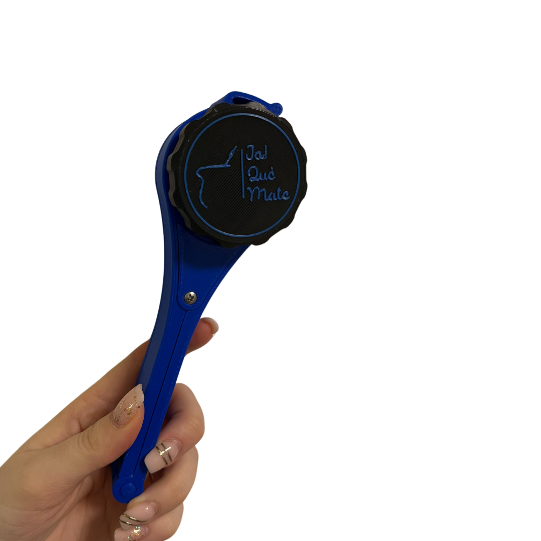 CLIP MATERO CON RELIEVE - CLIP COLOR AZUL