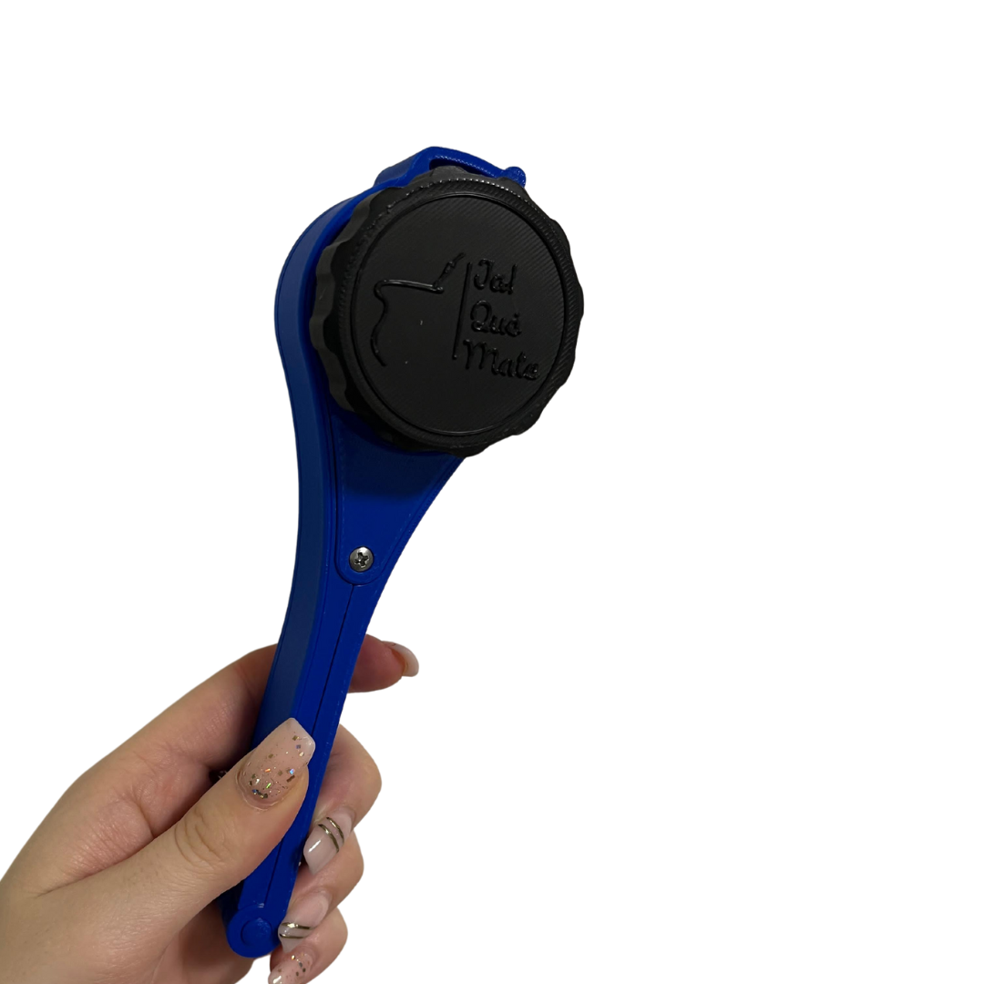 CLIP MATERO CON RELIEVE - CLIP COLOR AZUL