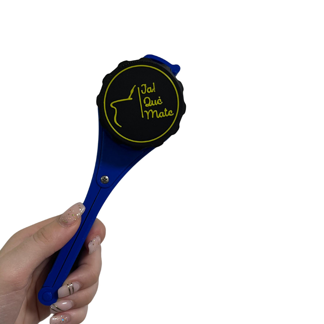 CLIP MATERO CON RELIEVE - CLIP COLOR AZUL