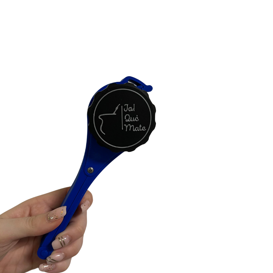 CLIP MATERO CON RELIEVE - CLIP COLOR AZUL