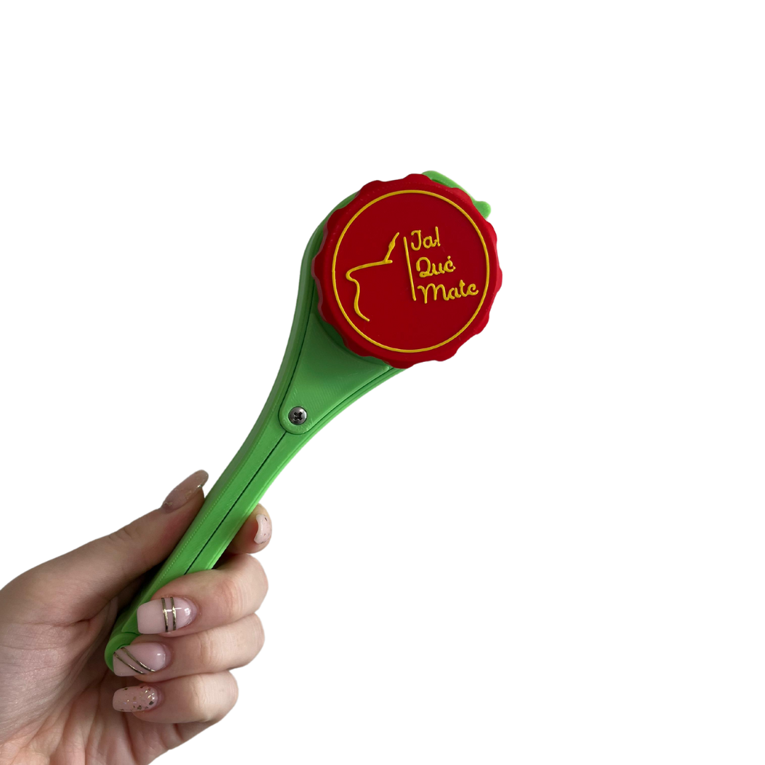 CLIP MATERO CON RELIEVE - CLIP COLOR VERDE