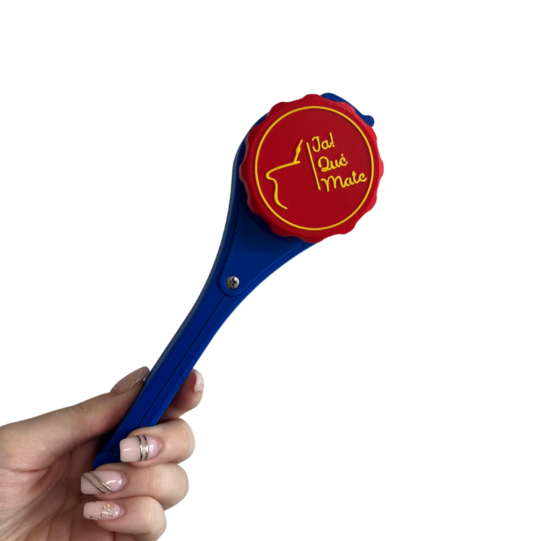 CLIP MATERO CON RELIEVE - CLIP COLOR AZUL