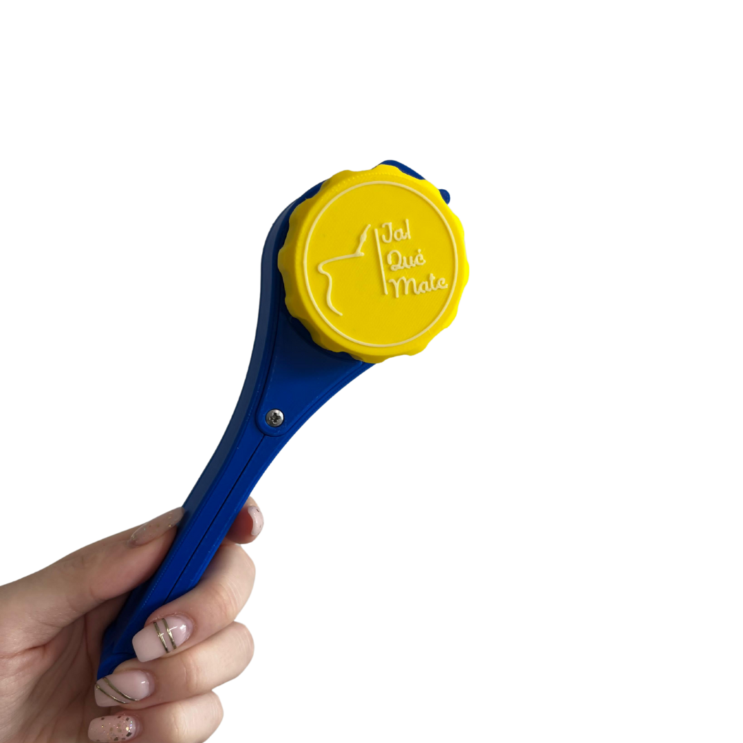 CLIP MATERO CON RELIEVE - CLIP COLOR AZUL