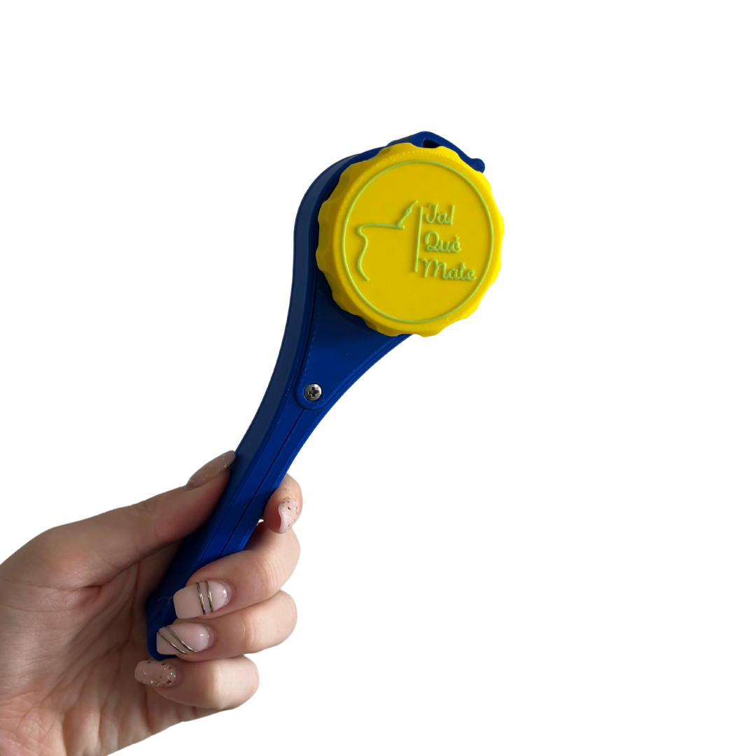 CLIP MATERO CON RELIEVE - CLIP COLOR AZUL