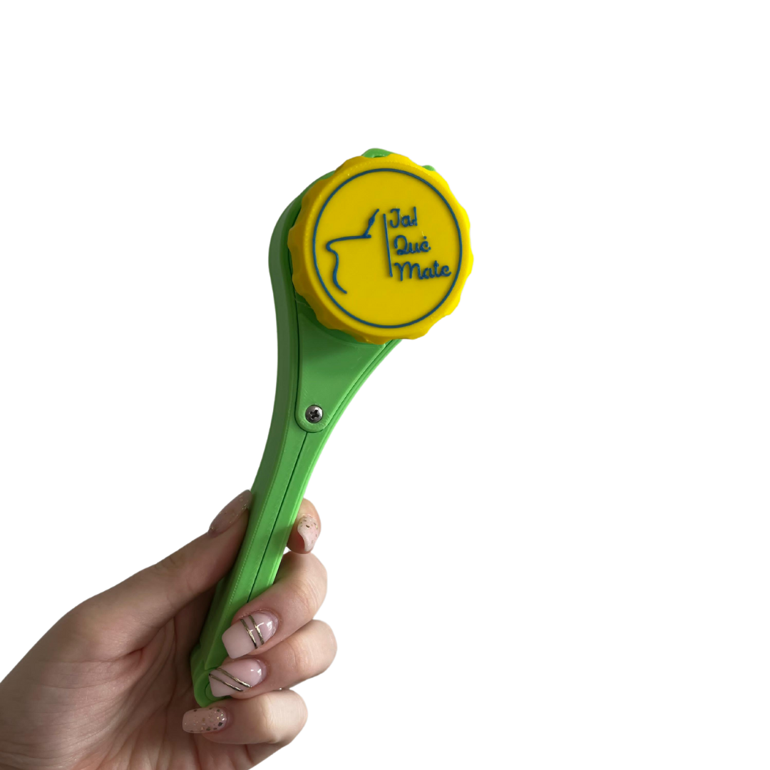 CLIP MATERO CON RELIEVE - CLIP COLOR VERDE