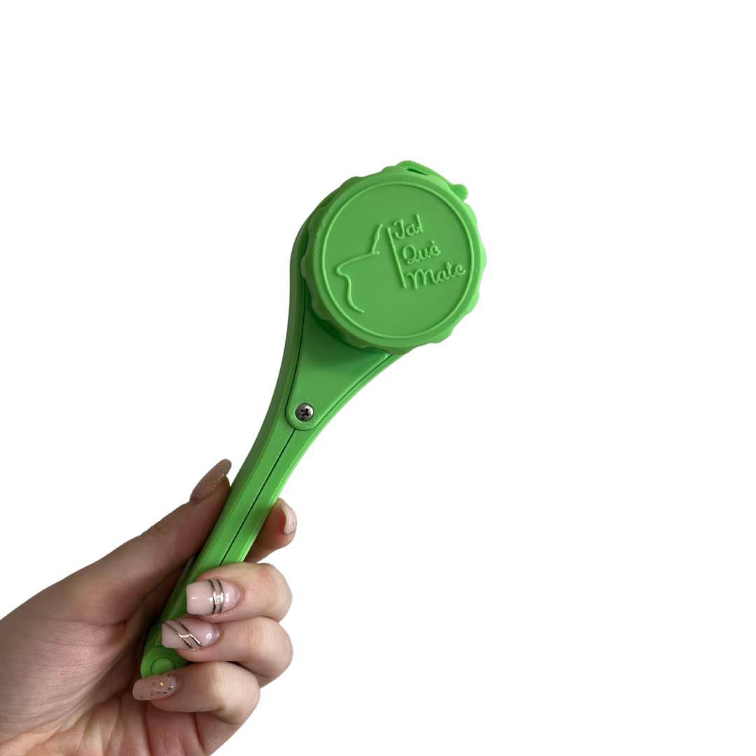 CLIP MATERO CON RELIEVE - CLIP COLOR VERDE