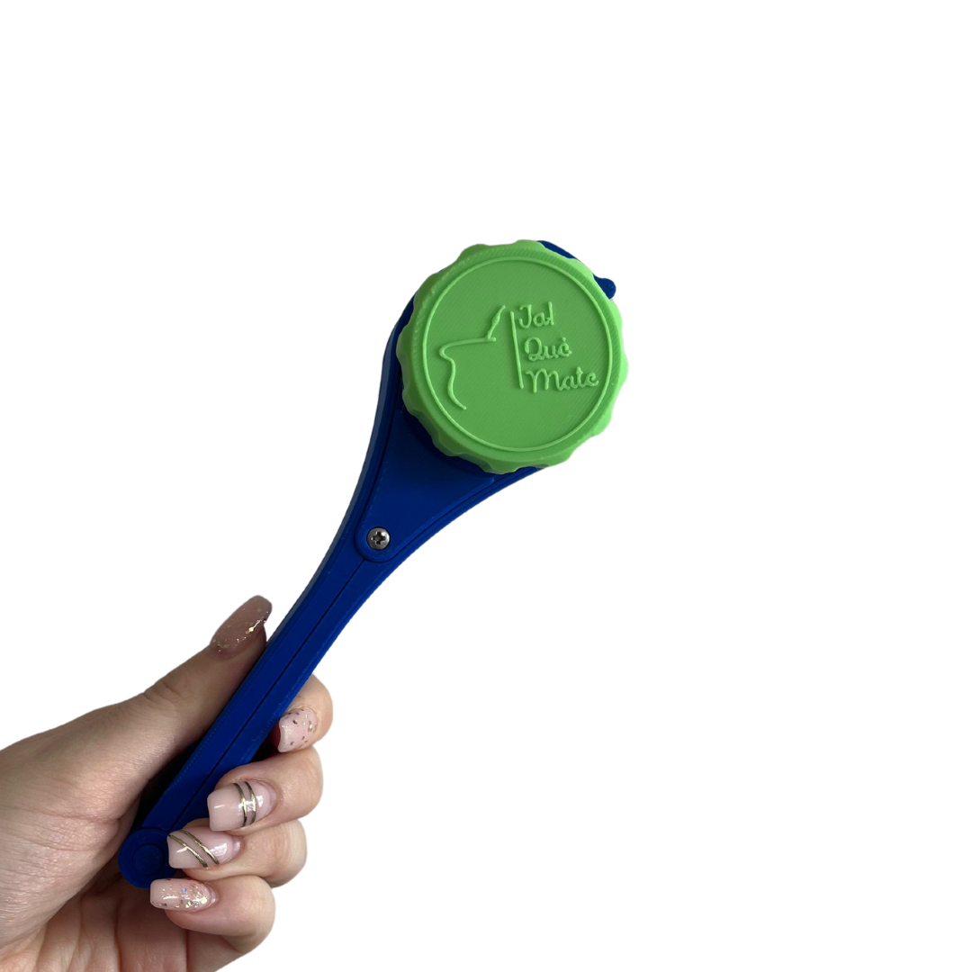 CLIP MATERO CON RELIEVE - CLIP COLOR AZUL