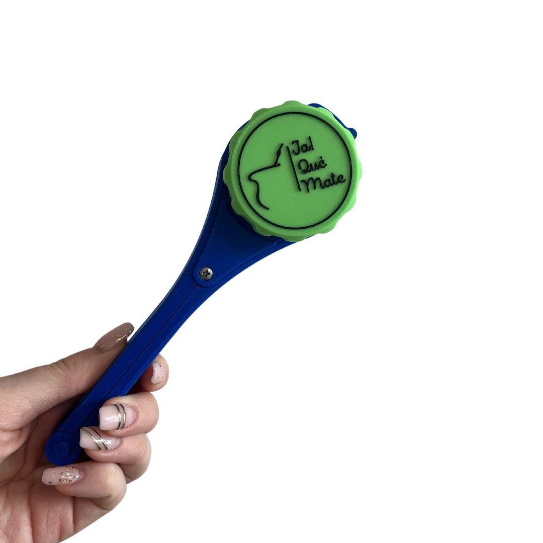 CLIP MATERO CON RELIEVE - CLIP COLOR AZUL