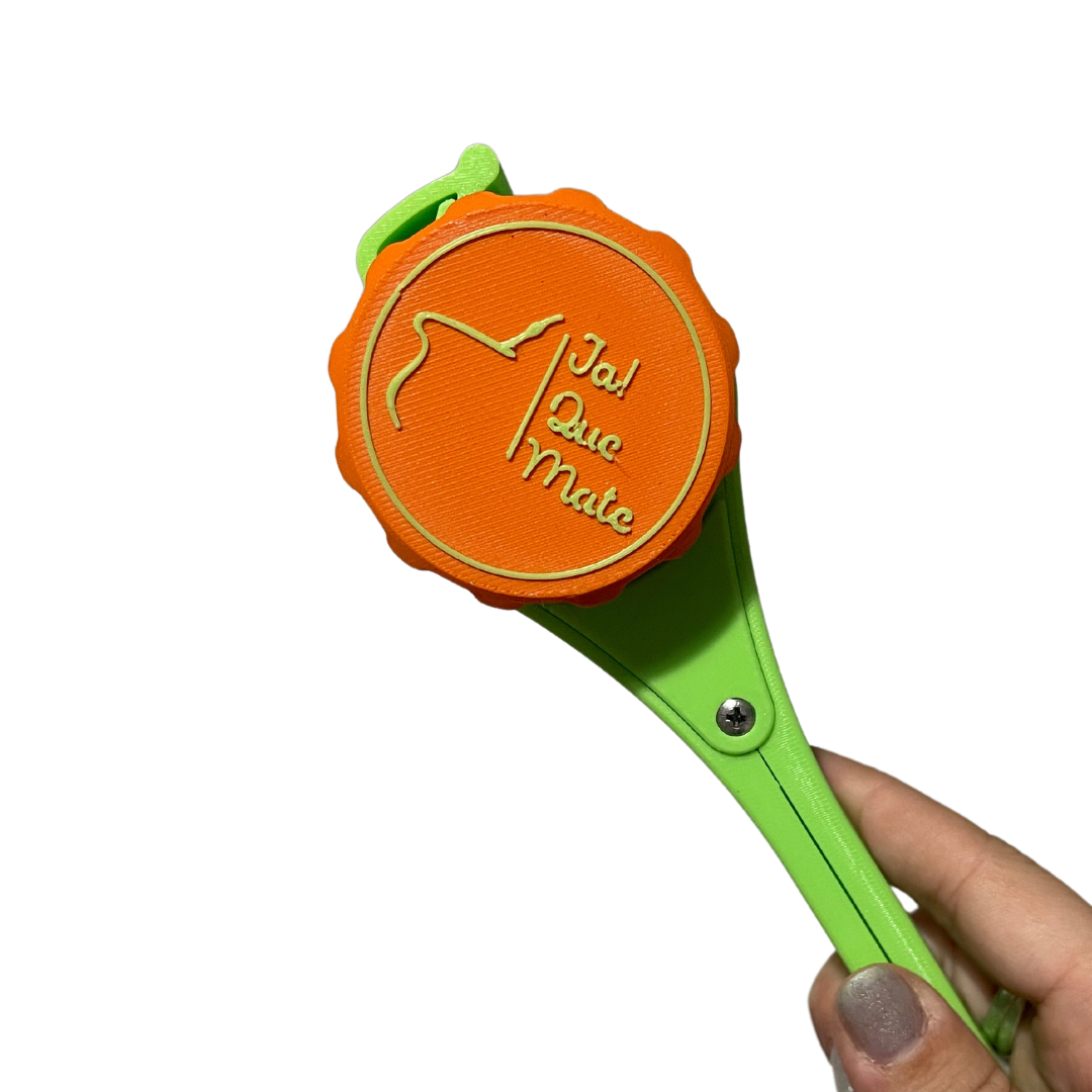 CLIP MATERO CON RELIEVE - CLIP COLOR VERDE