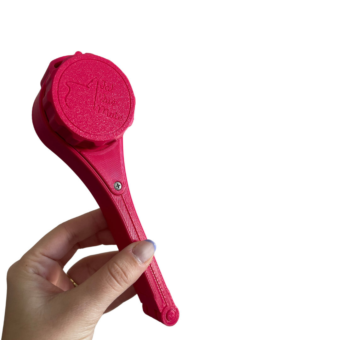 CLIP MATERO CON RELIEVE - CLIP COLOR ROSADO