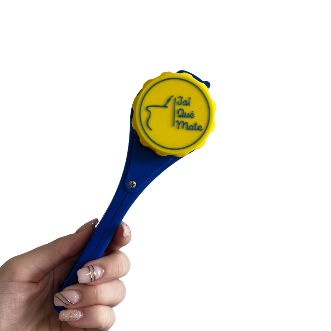 CLIP MATERO CON RELIEVE - CLIP COLOR AZUL