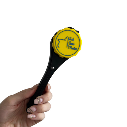 CLIP MATERO CON RELIEVE- CLIP COLOR NEGRO