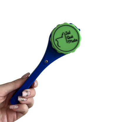 CLIP MATERO CON RELIEVE - CLIP COLOR AZUL