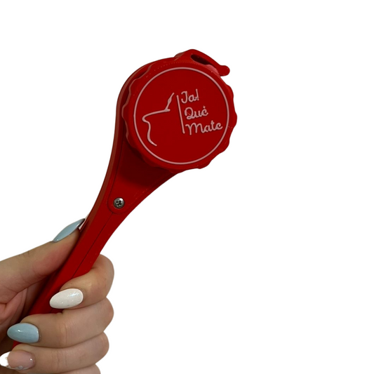 CLIP MATERO CON RELIEVE - CLIP COLOR ROJO