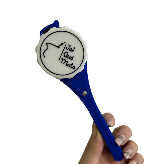 CLIP MATERO CON RELIEVE - CLIP COLOR AZUL
