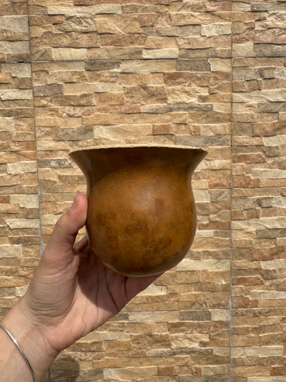 Mate calabaza con vuelo