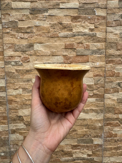 Mate calabaza con vuelo